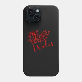 WALES RED DRAIG GOCH RED DRAGON 2 Phone Case