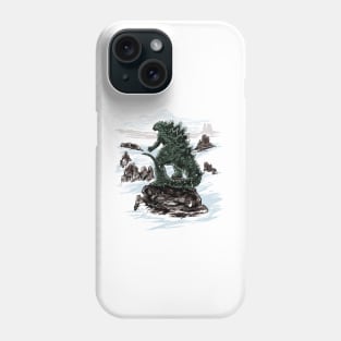 Kaiju above the Sea of Fog Phone Case