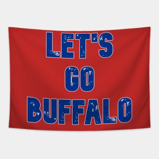 Let's Go Buffalo Tapestry