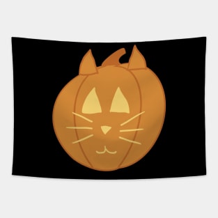 Pumpkitten Tapestry