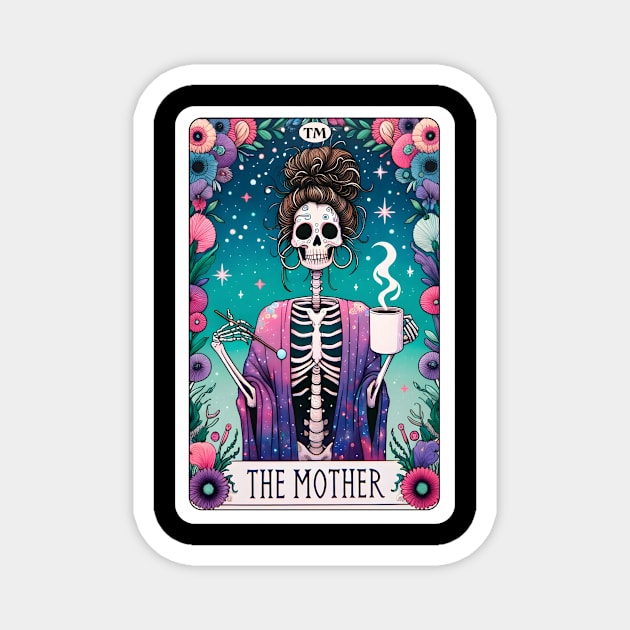The Mother Funny Tarot Card Magnet by Printme Darling