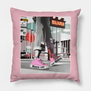 I'm Working Here - Bans Off Our Bodies - Back Pillow