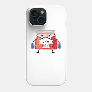 Jam Boxer - Funny Character Illustration Phone Case