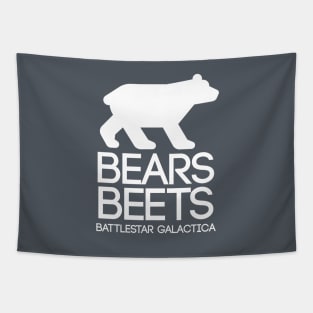 Bears. Beets. Battlestar Galactica Tapestry