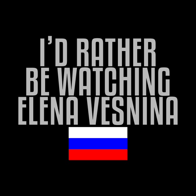 I'd rather be watching Elena Vesnina by mapreduce