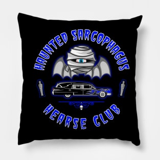 HAUNTED SARCOPHAGUS - HEARSE CLUB Pillow