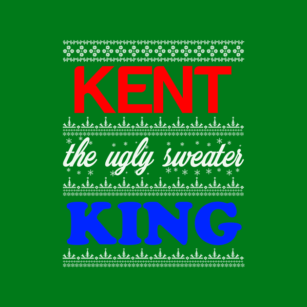 KENT the Ugly Sweater King> Happy Holidays by CoolApparelShop