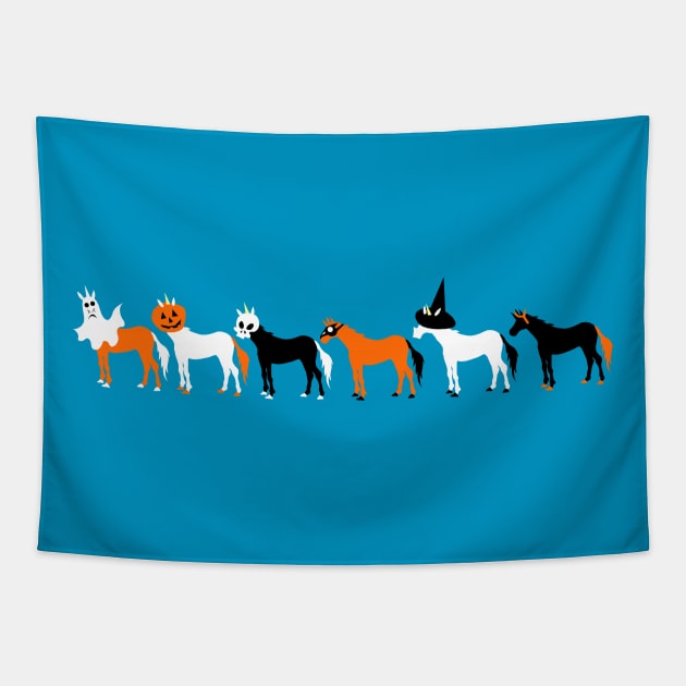 Halloween Unicorns Tapestry by Thatssounicorny