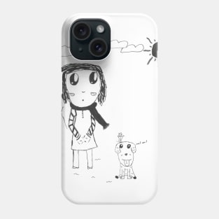 cold always looses - adult Phone Case