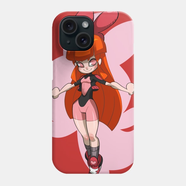 Pétalo - Las Supernenas Phone Case by zombirriondo