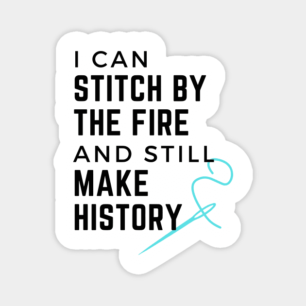 Make History - Dark Magnet by Kathleen Quilts