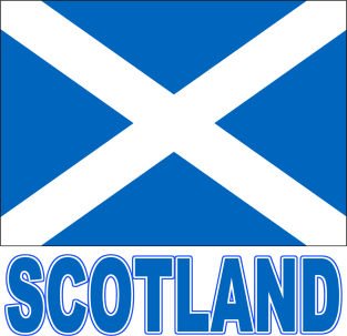 The Pride of Scotland - Scottish National Flag Magnet