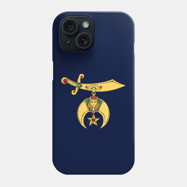 Shriners Emblem Phone Case by art_by_suzie