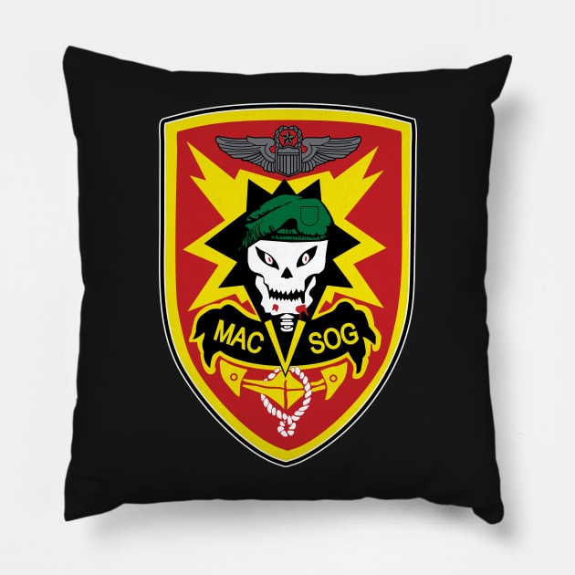 MAC - V SOG - SSI - Vietnam  emblem Pillow by ComPix