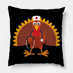 Thanksgiving nurse Pillow