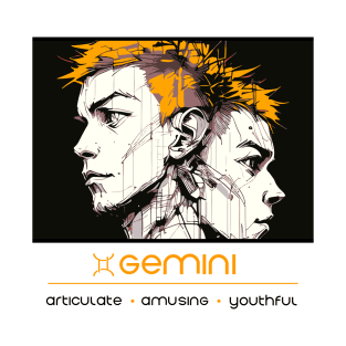 Gemini Season - Zodiac Graphic T-Shirt