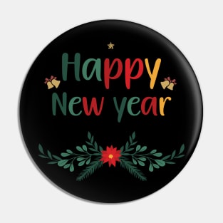 christmas is approaching santa, Happy new year Pin