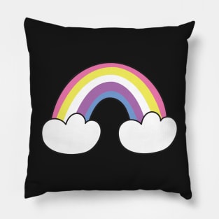 Bigender pride flag Pillow