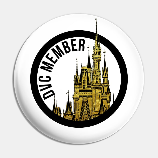 DVC Member Magic Castle Gold Pin by FandomTrading