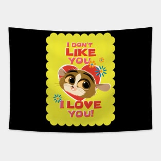 All Hail King Julien I Don'T Like You I Love You Tapestry