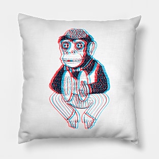 Monkey Tunes Pillow
