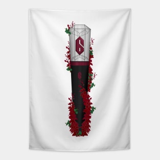 Ab6IX Floral Lightstick kpop Tapestry