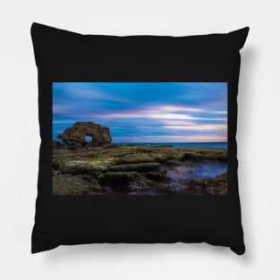 Keyhole Rock, Bridgewater Bay, Mornington Peninsula, Victoria, Australia Pillow