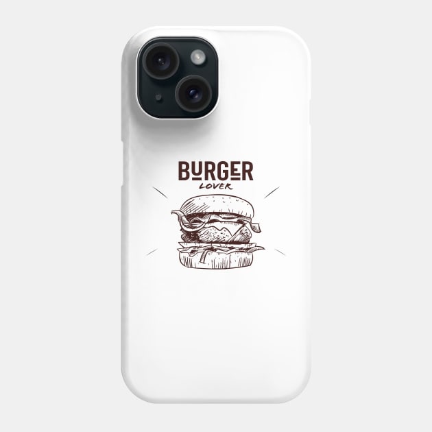 Burger Lover Phone Case by mutarek