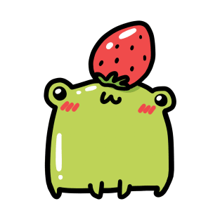 Frog with strawberry hat T-Shirt