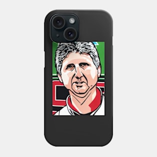 Coach Mike Leach Poster Phone Case