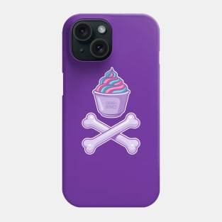 Ice cream and bones Phone Case