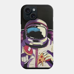 astronaut fast food Phone Case