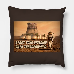 Mars Terraforming Pillow