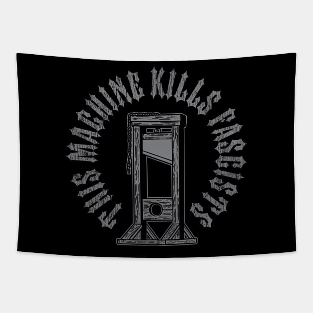 This Machine Kills Fascists Tapestry by SOURTOOF CREATIVE