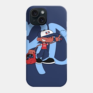 Dominican Boy Graffiti Phone Case