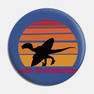 Surf til extinction Pin