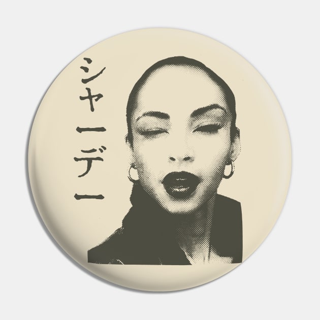 Sade Japanese Tour Pin by wintoastore