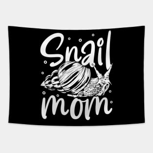 Snail lover - Snail Mom Tapestry