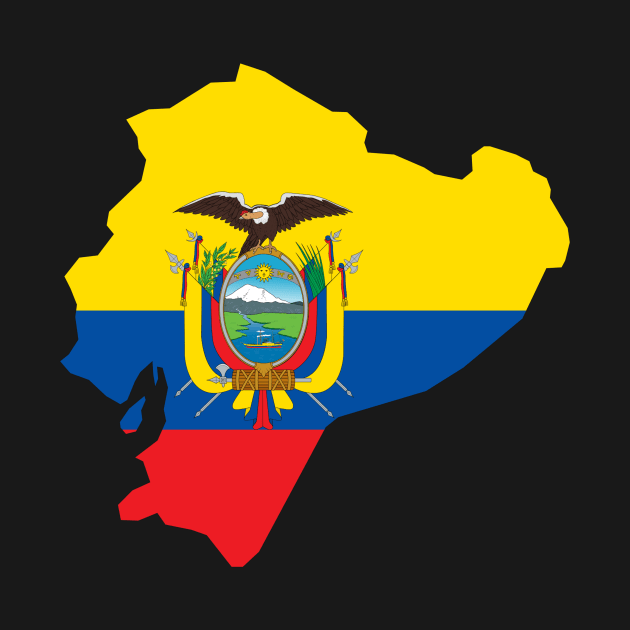 Ecuador Flag by Tuwegl