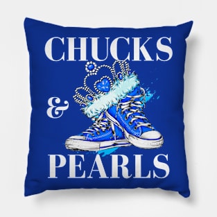 Chucks and Pearls Pillow