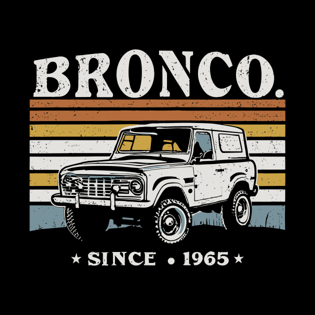 Bronco Classic Car by FanArts