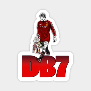 Manc Legends - David Beckham - DB7 Magnet