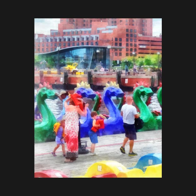 Baltimore MD - Dragon Boats by SusanSavad