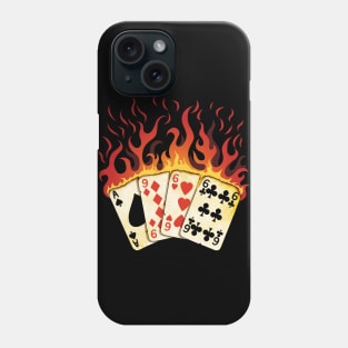 Born in 1966 - Birthday Burning Cards Phone Case