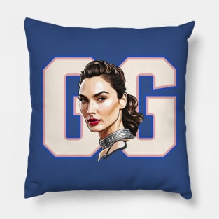 Gal Gadot Comic style anime design by ironpalette Pillow