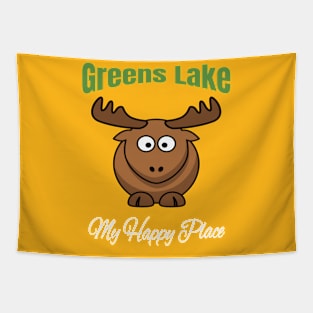 Greens Lake Happy Place Tapestry