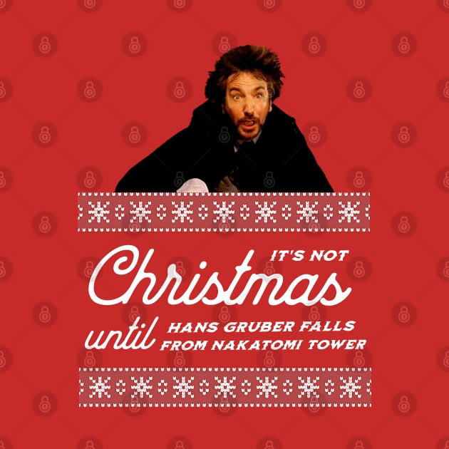 It's not Christmas until Hans Gruber falls from Nakatomi tower by BodinStreet