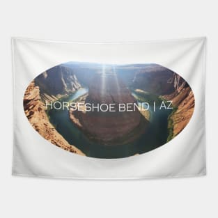 HORSESHOE BEND OVAL DESIGN Tapestry