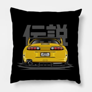 The Legend Supra MK-4 (Yellow Banana) Pillow