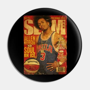 ALLEN IVERSON SOUL ON ICE Pin